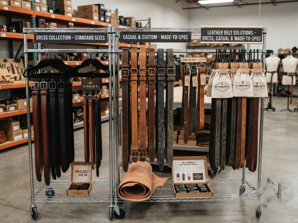 Leather belts