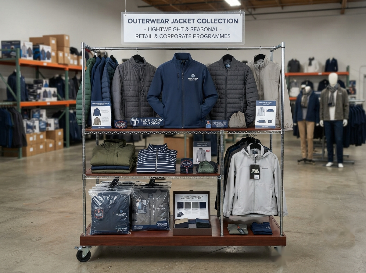 Outerwear and garment finishing for wholesale apparel