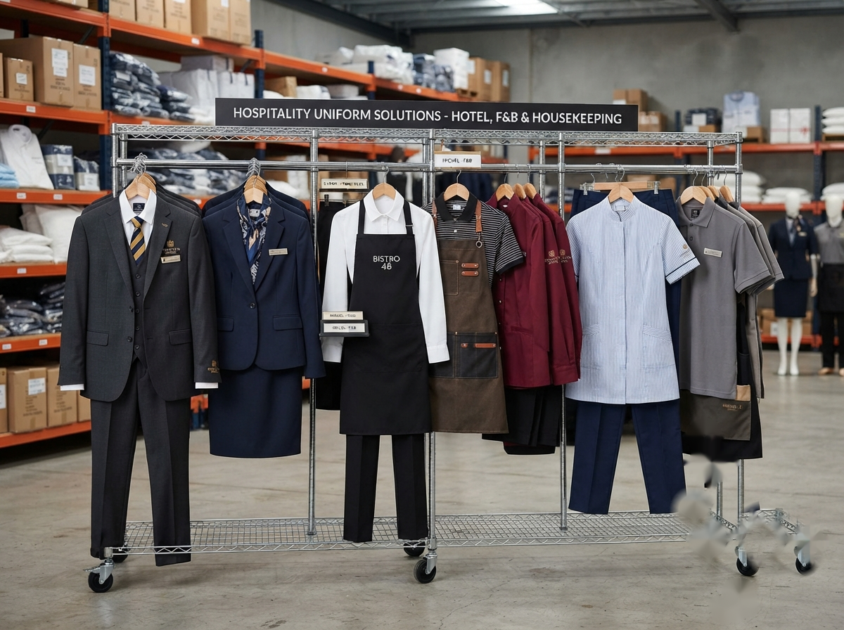 Hospitality and housekeeping uniforms